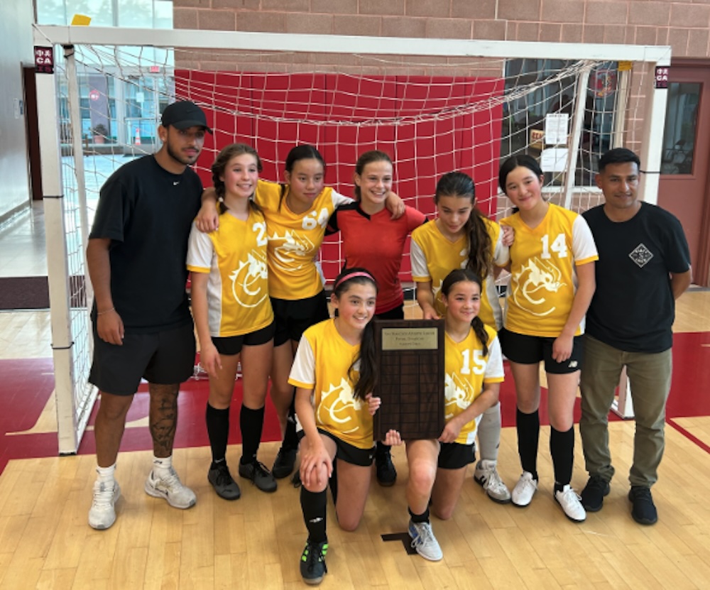Championship Varsity Girls 7 Futsal Team